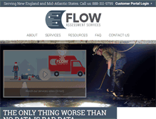 Tablet Screenshot of flowassessment.com